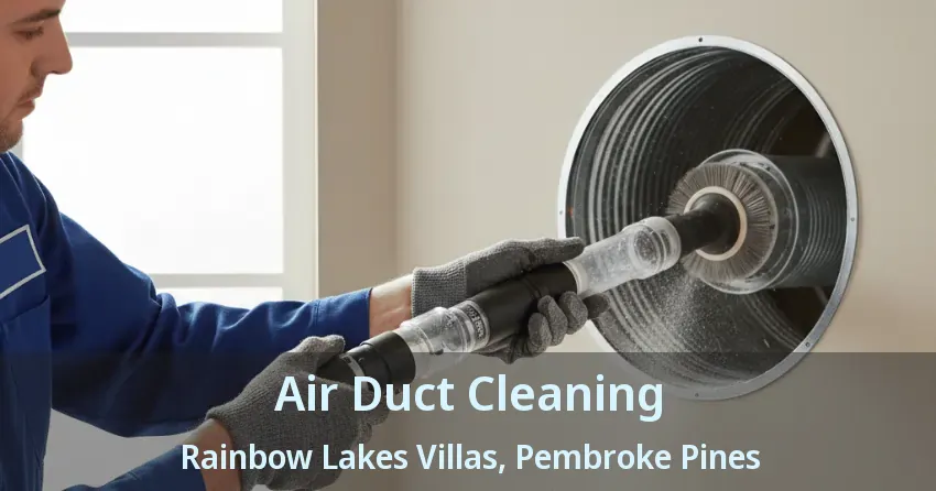 Air Duct Cleaning Rainbow Lakes Villas, Pembroke Pines - FL