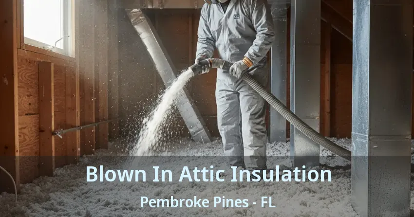 Blown In Attic Insulation Pembroke Pines - FL