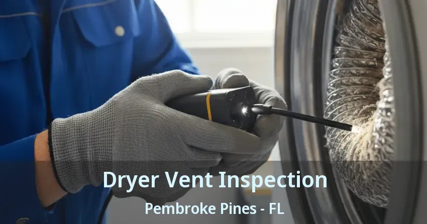 Dryer Vent Inspection Pembroke Pines - FL
