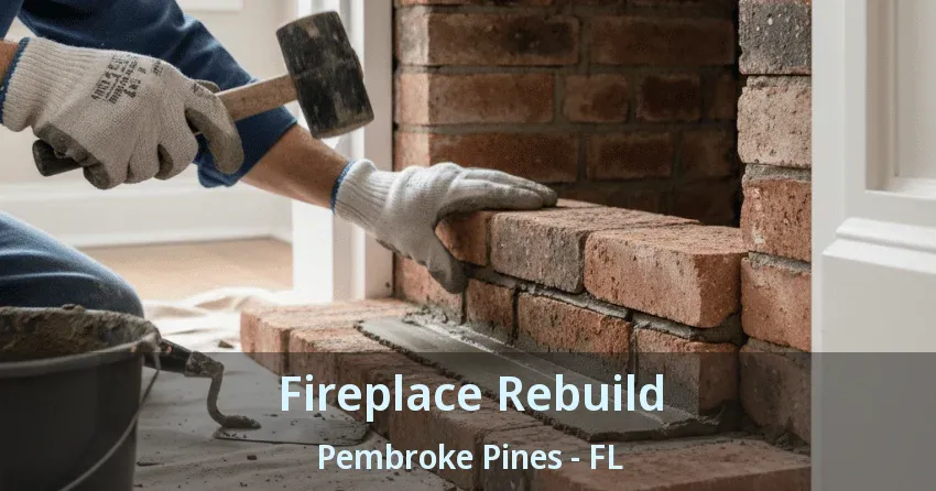 Fireplace Rebuild Pembroke Pines - FL