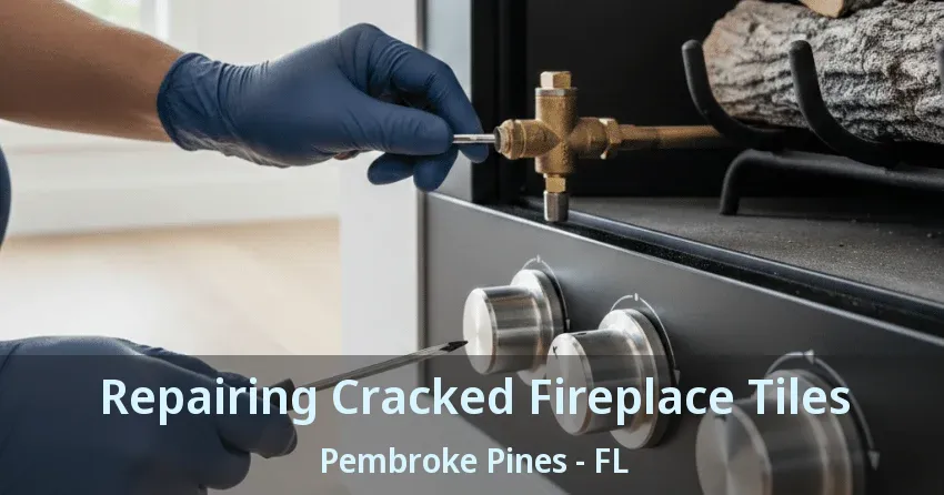 Repairing Cracked Fireplace Tiles Pembroke Pines - FL